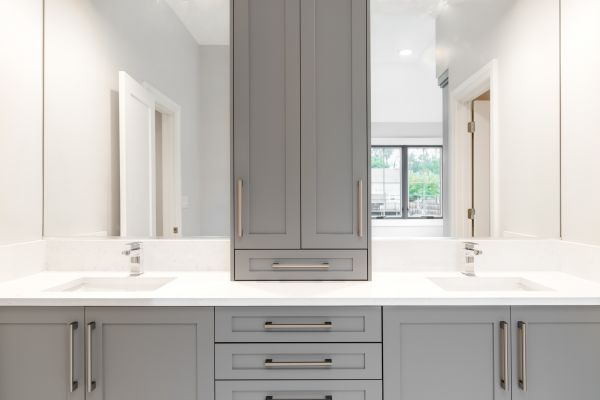 Cost of Bathroom Cabinets Remodeling in Warren