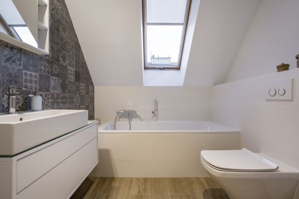 Cost of Attic Bathroom Construction in Warren